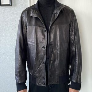 Hugo Boss Men’s Leather Jacket
